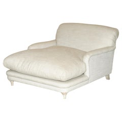 EXTRA LARGE SUPER COMFORTABLE LOAF PUDDING LOVE SEAT CHAISE LOUNGE ARMCHAiR