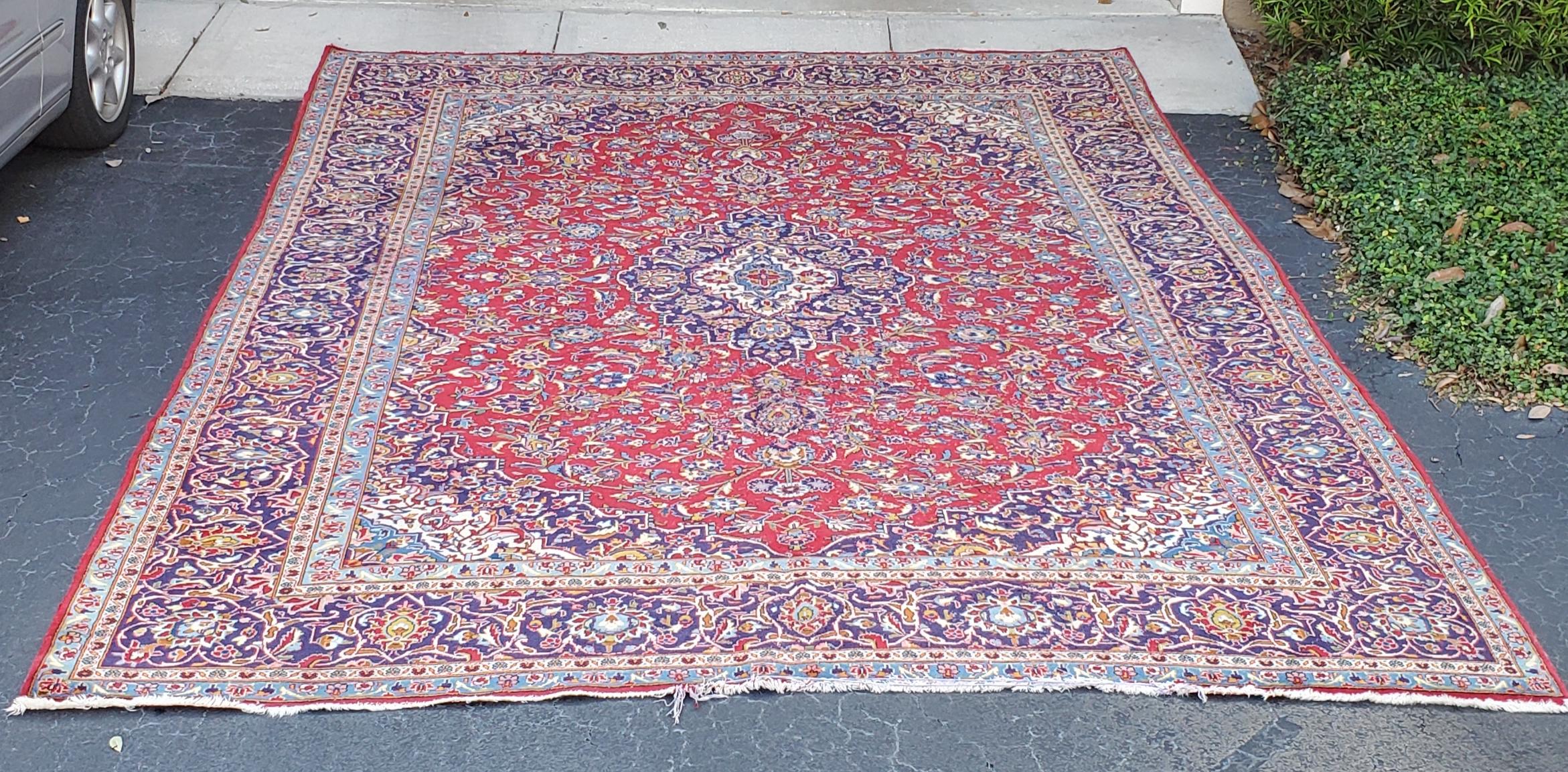 Extra Large Tabriz Persian Carpet, 100% Wool Rug For Sale 4