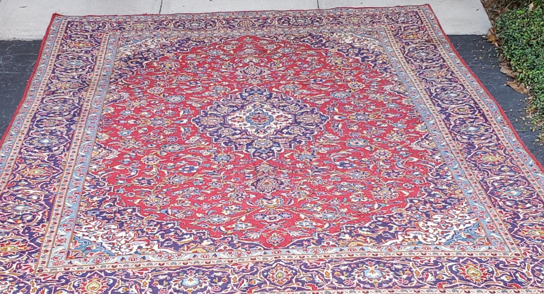 Extra Large Tabriz Persian Carpet, 100% Wool Rug For Sale 5