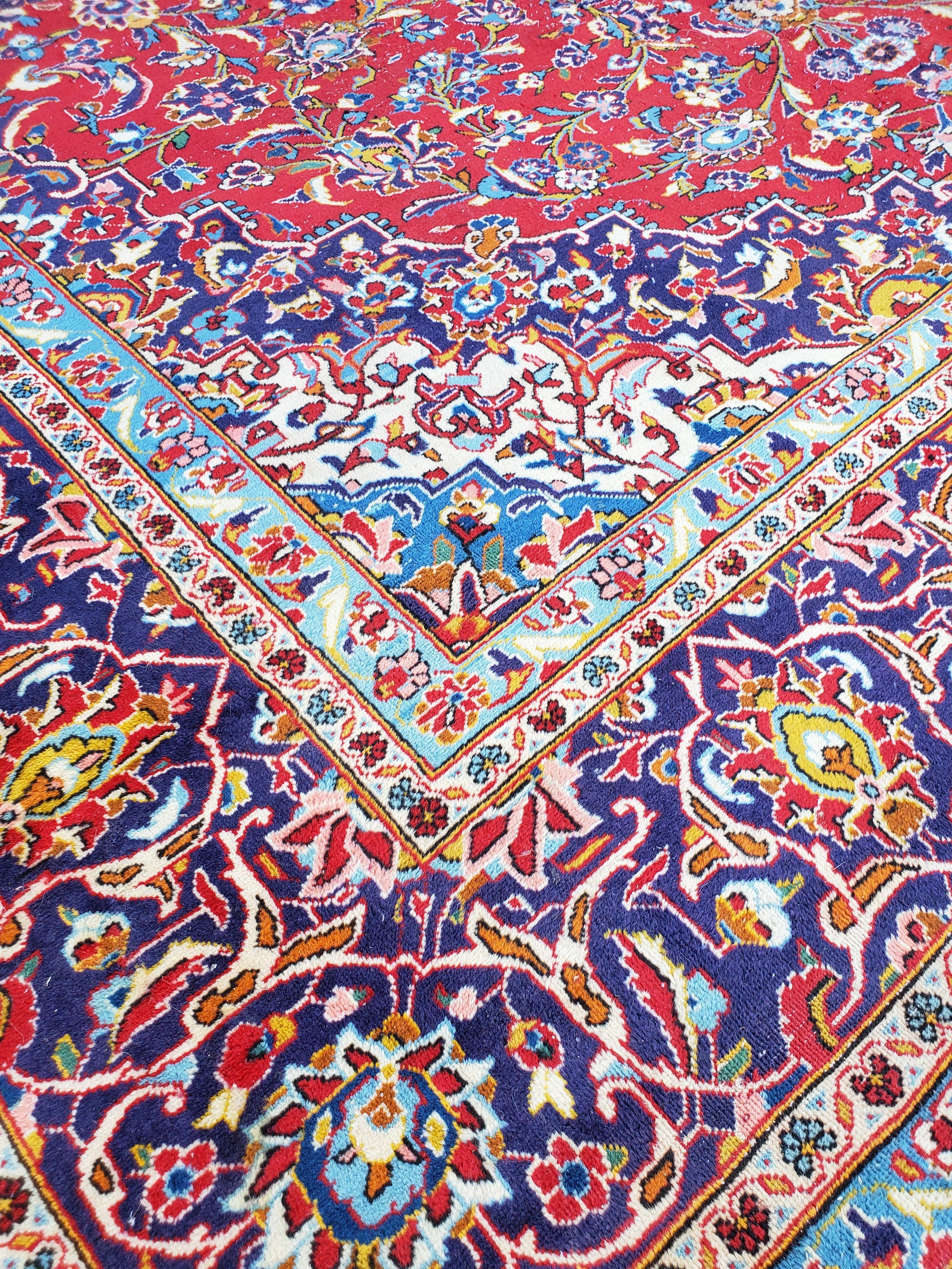 American Extra Large Tabriz Persian Carpet, 100% Wool Rug For Sale