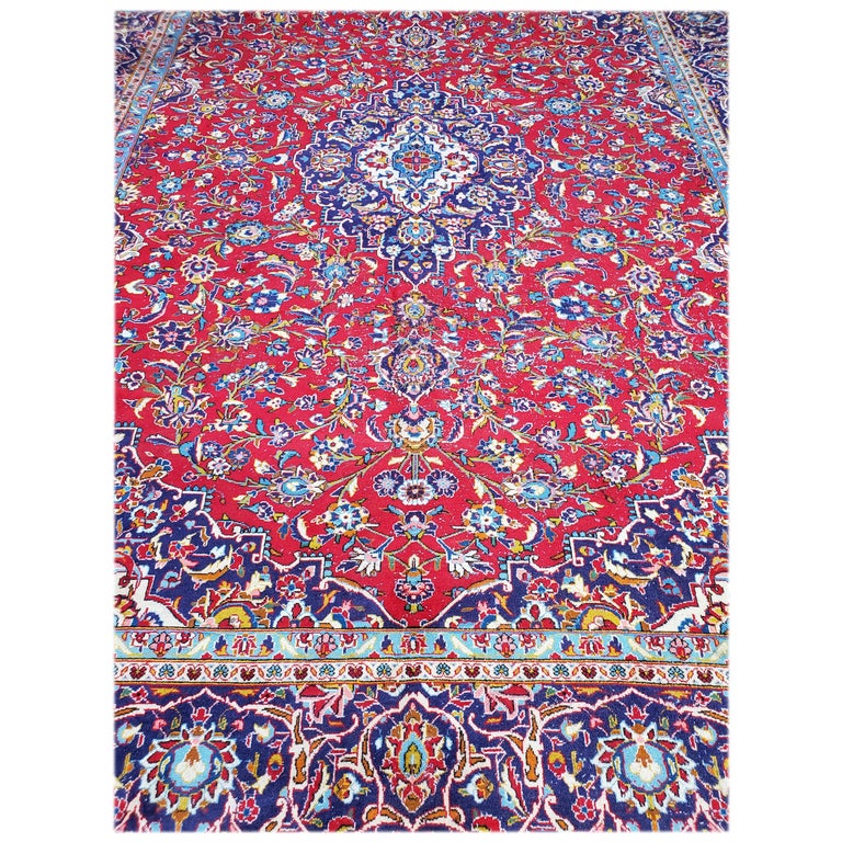 Extra Large Tabriz Persian Carpet, 100 Wool Rug For Sale at 1stDibs
