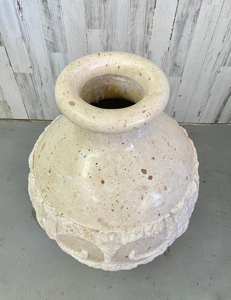 Extra Large Tessellated Stone Floor Vase For Sale at 1stDibs extra