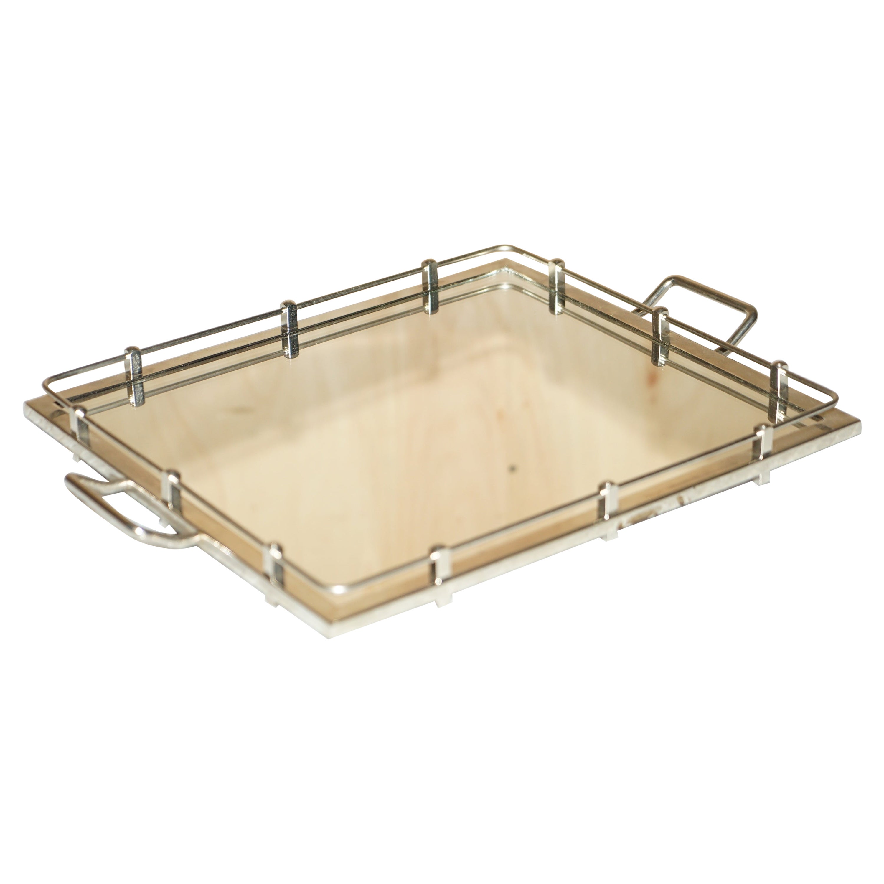 Extra Large the White Company Mirrored Top Serving Tray for Food 
Drinks