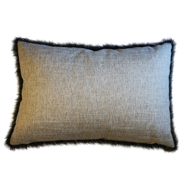 Extra Large Throw Pillows with Native American Headdress Print For Sale
