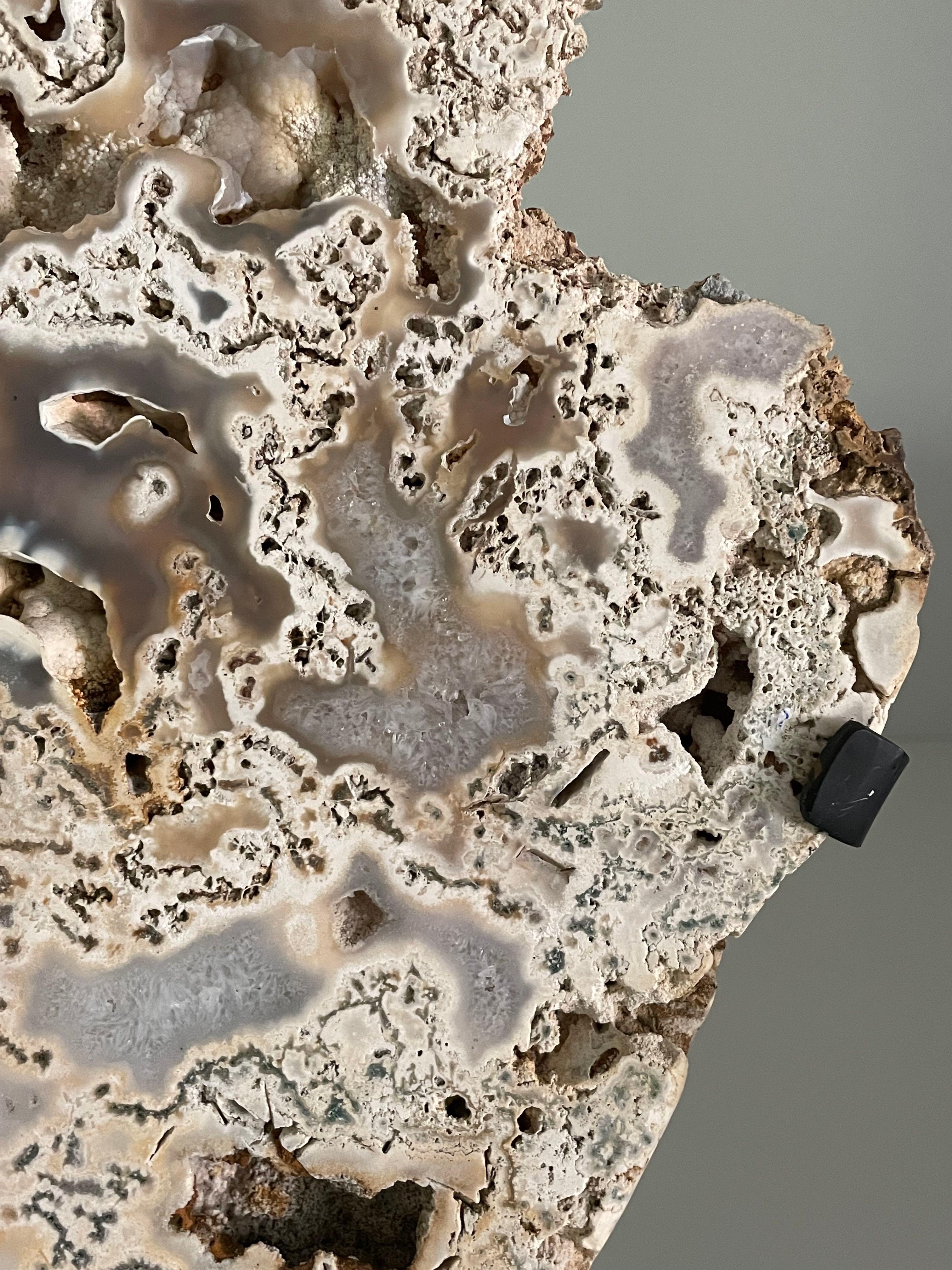 18th Century and Earlier Extra Large Tree Agate Sculpture, Brazil