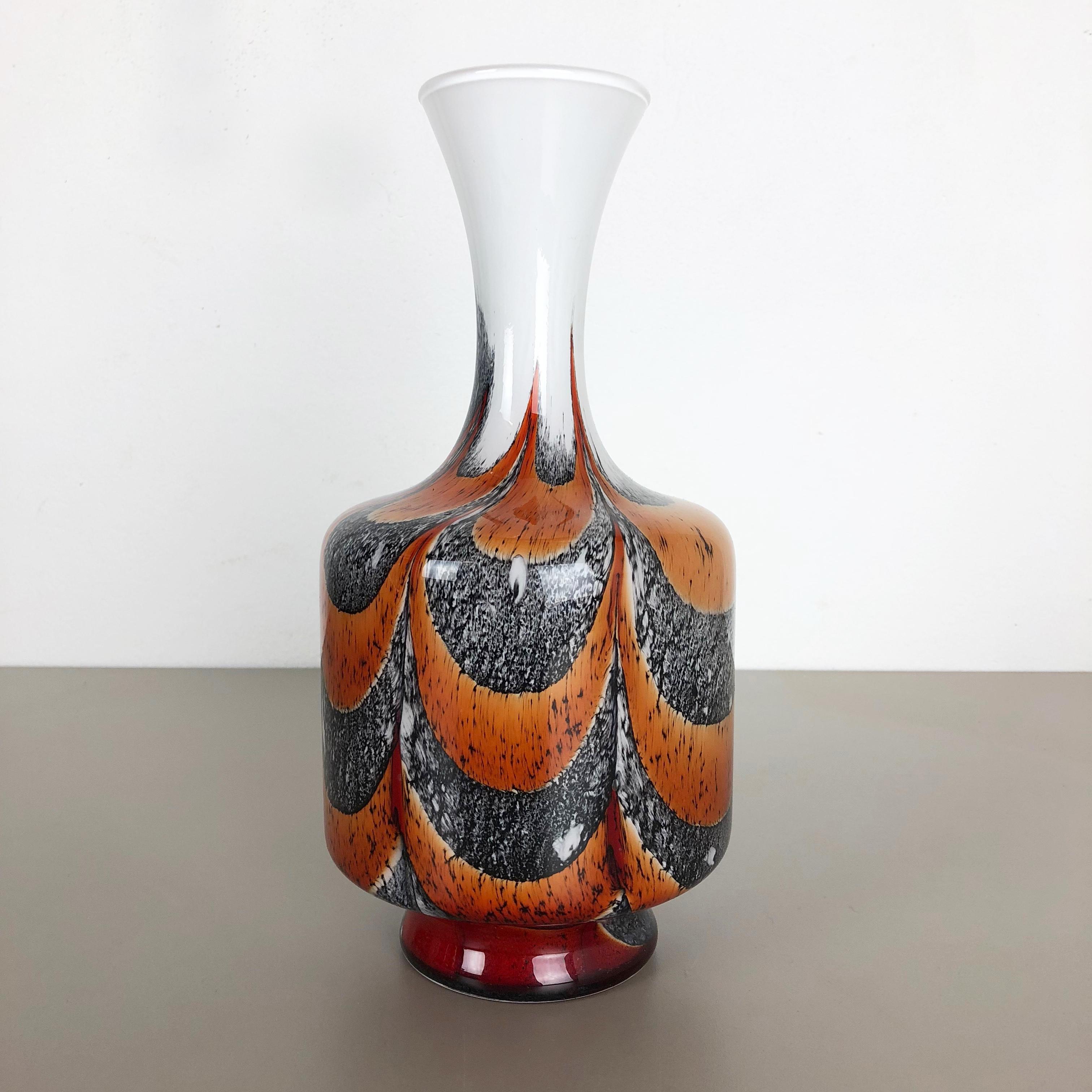 Article:

Pop Art vase


Producer:

Opaline Florence




Decade:

1970s


Description:

Original vintage 1970s Pop Art hand blown vase made in Italy by Opaline Florence. Made of high quality Italian opal glass.
Lovely 1970s Pop Art coloration in