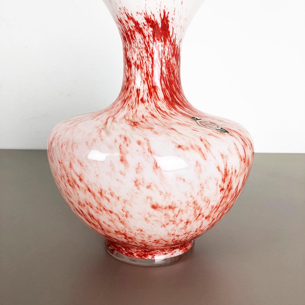 Extragroße Vintage Pop-Art Opal-Vase aus Florenz, Design, Italien (Italienisch) im Angebot