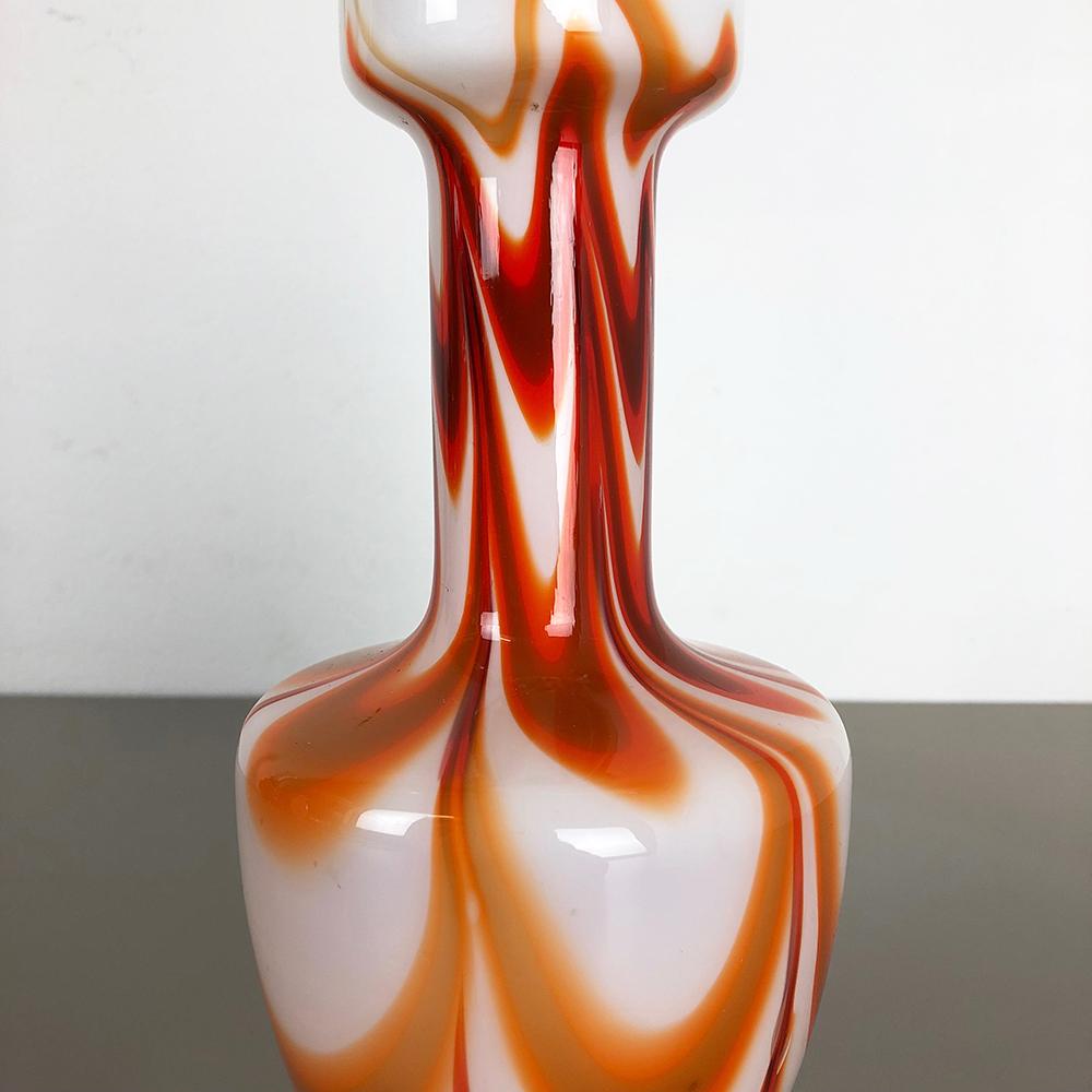 Extragroße Vintage Pop-Art Opal-Vase aus Florenz, Design, Italien im Zustand „Gut“ im Angebot in Kirchlengern, DE