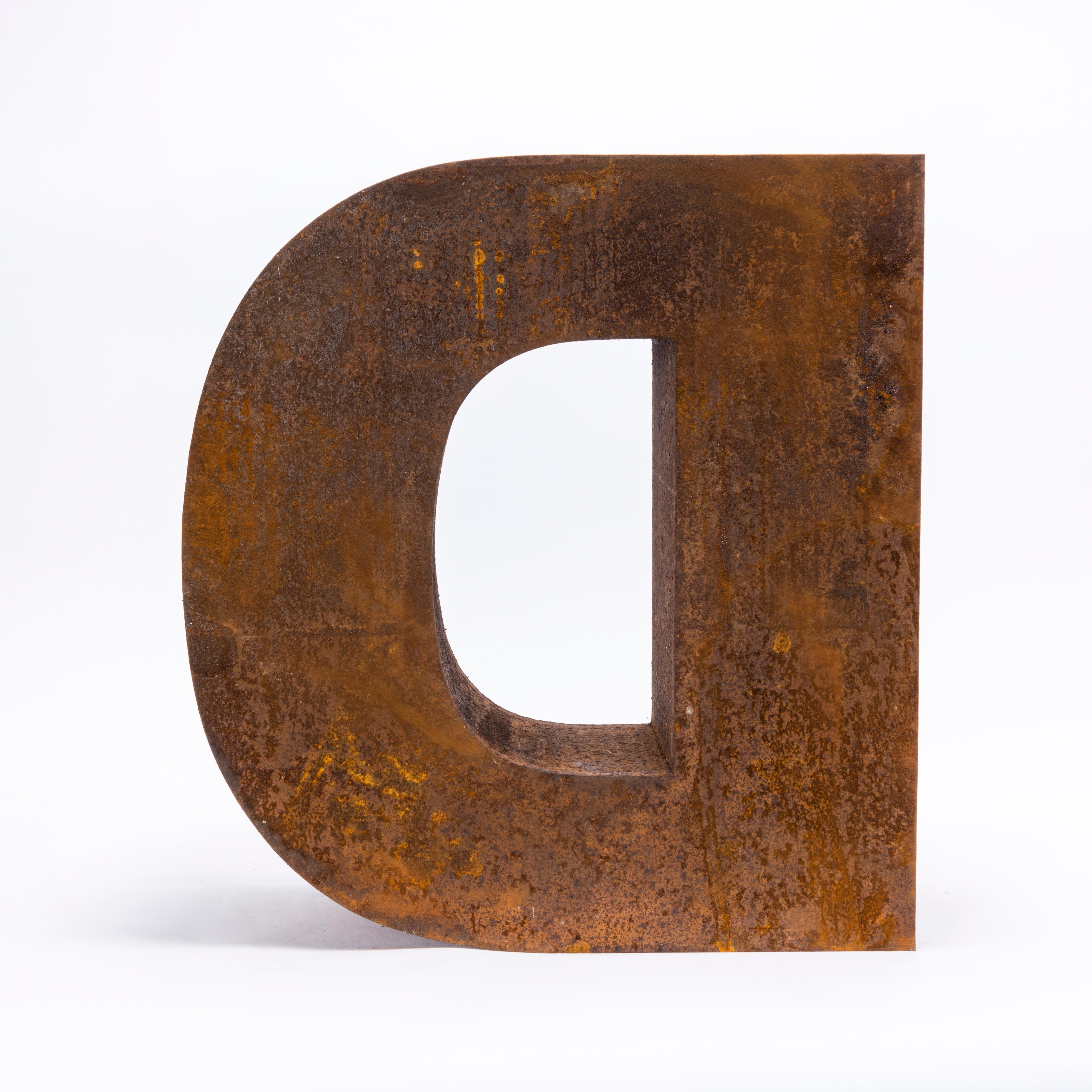 Lettera 'D' extra large per insegne d'epoca in vendita 1
