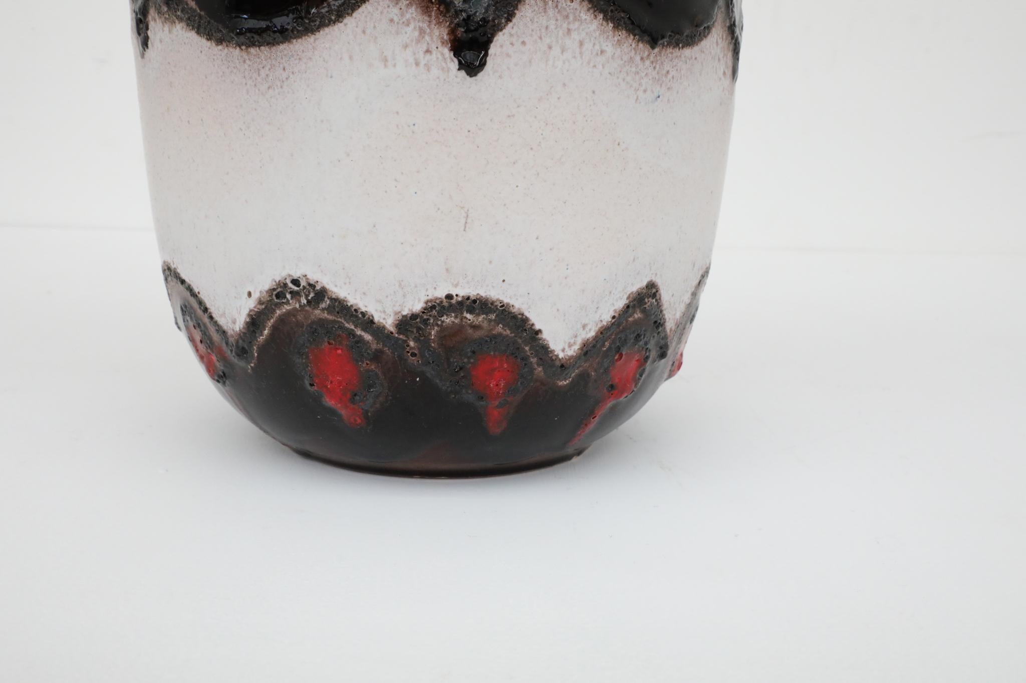 Vaso extra large in ceramica della Germania occidentale di Scheurich, anni '70 in vendita 1