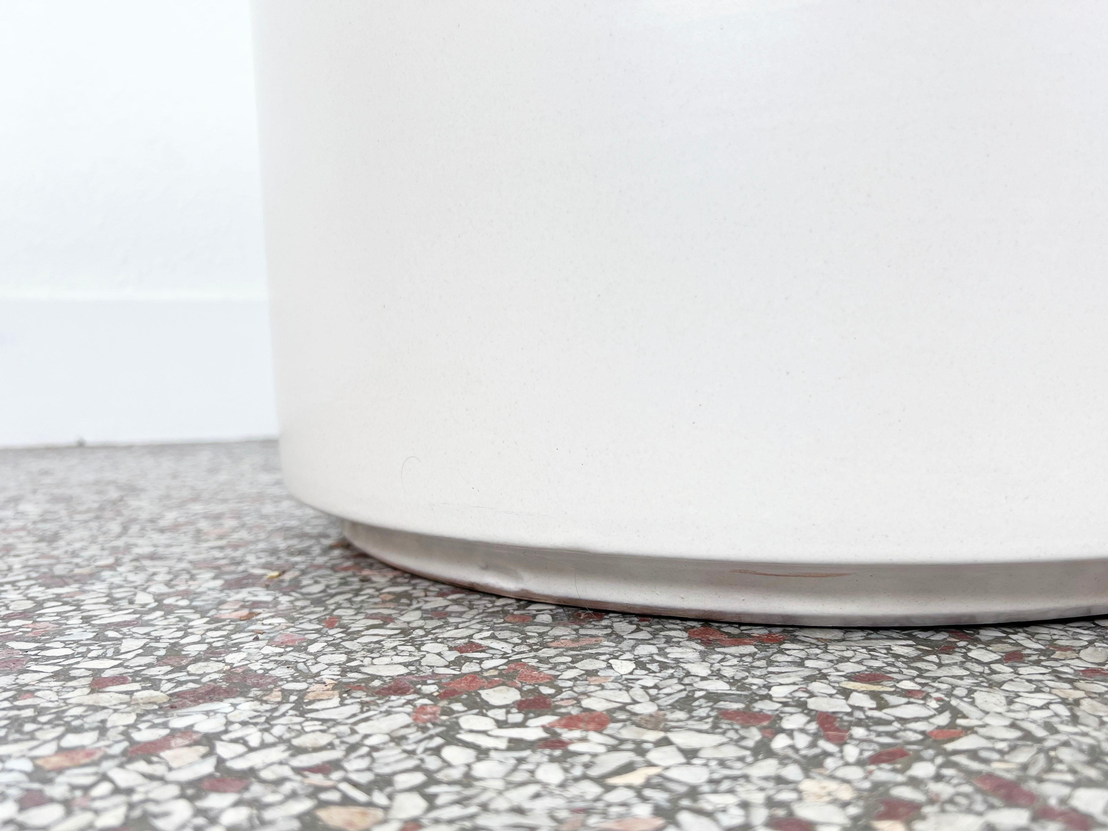 Extra Large Matte White Planter by Gainey Ceramics 1