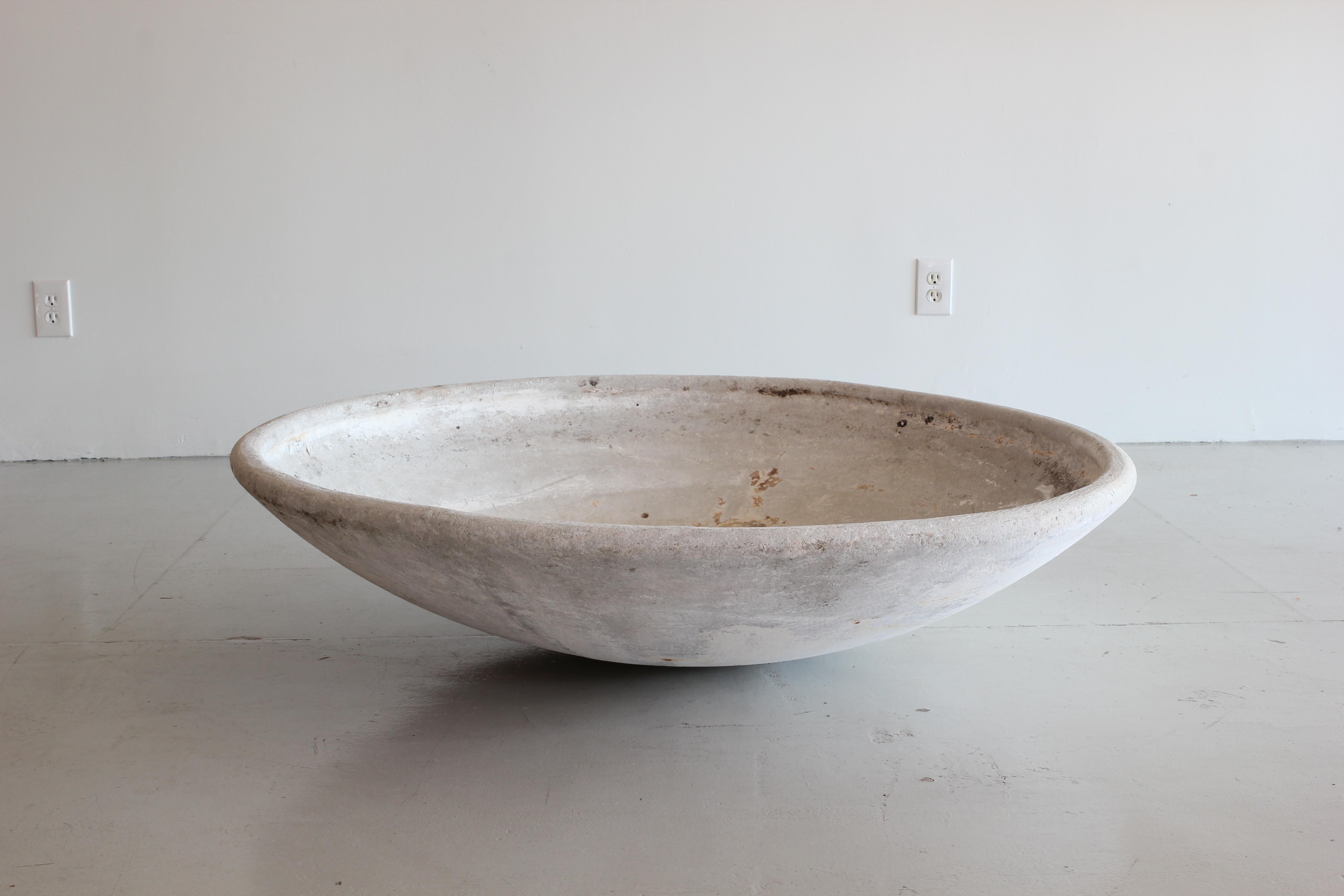 extra large shallow bowl planter