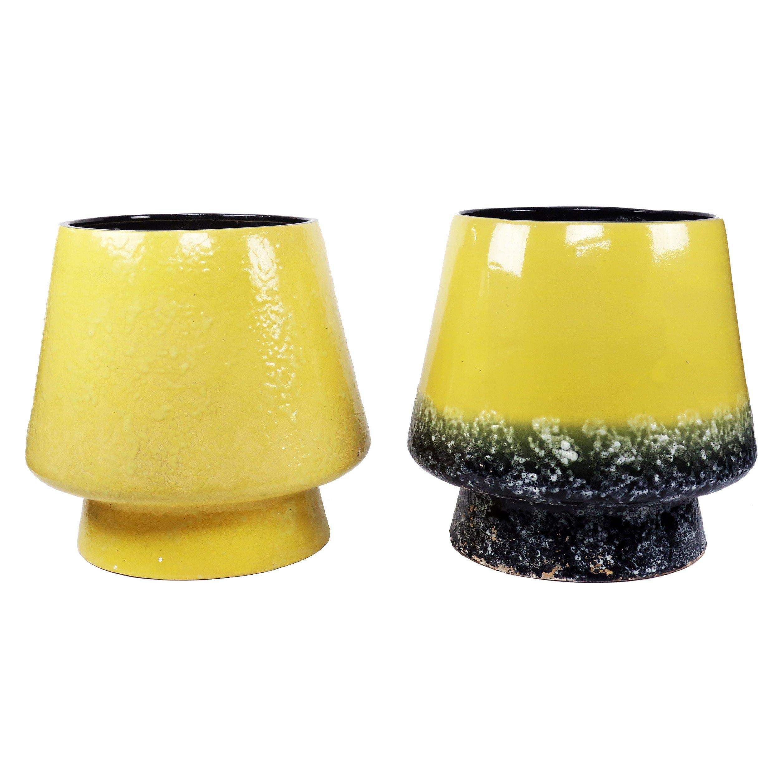 extra large yellow planter