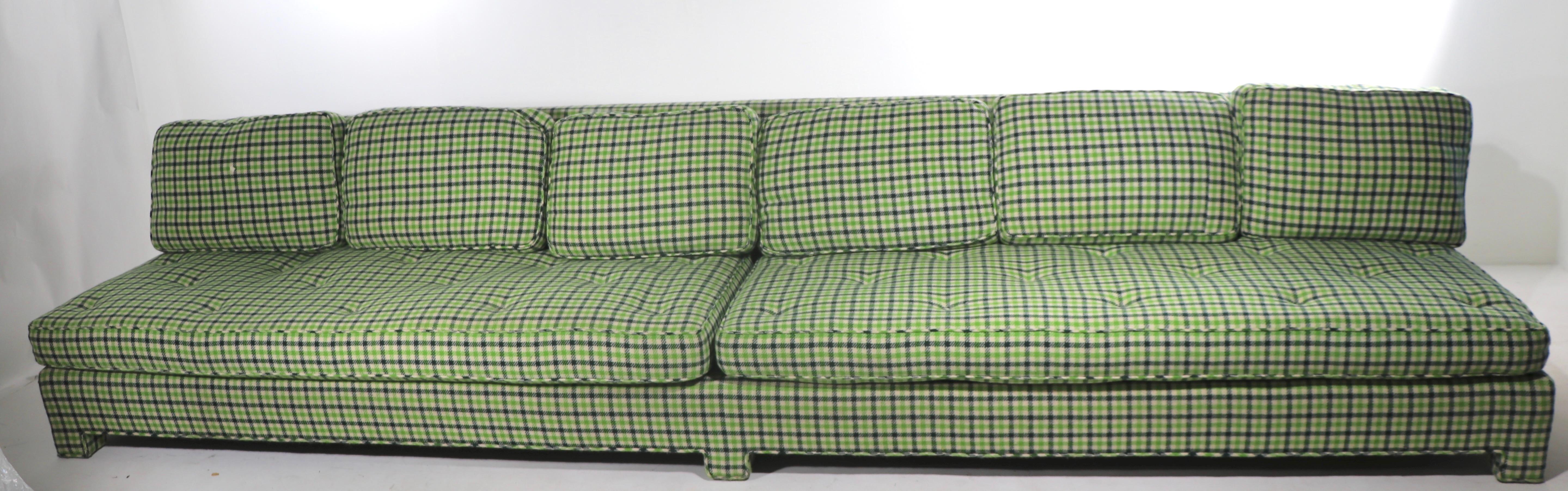 Late 20th Century Extra Long 1970’s Bench Sofa by Thomas De Ángelis 