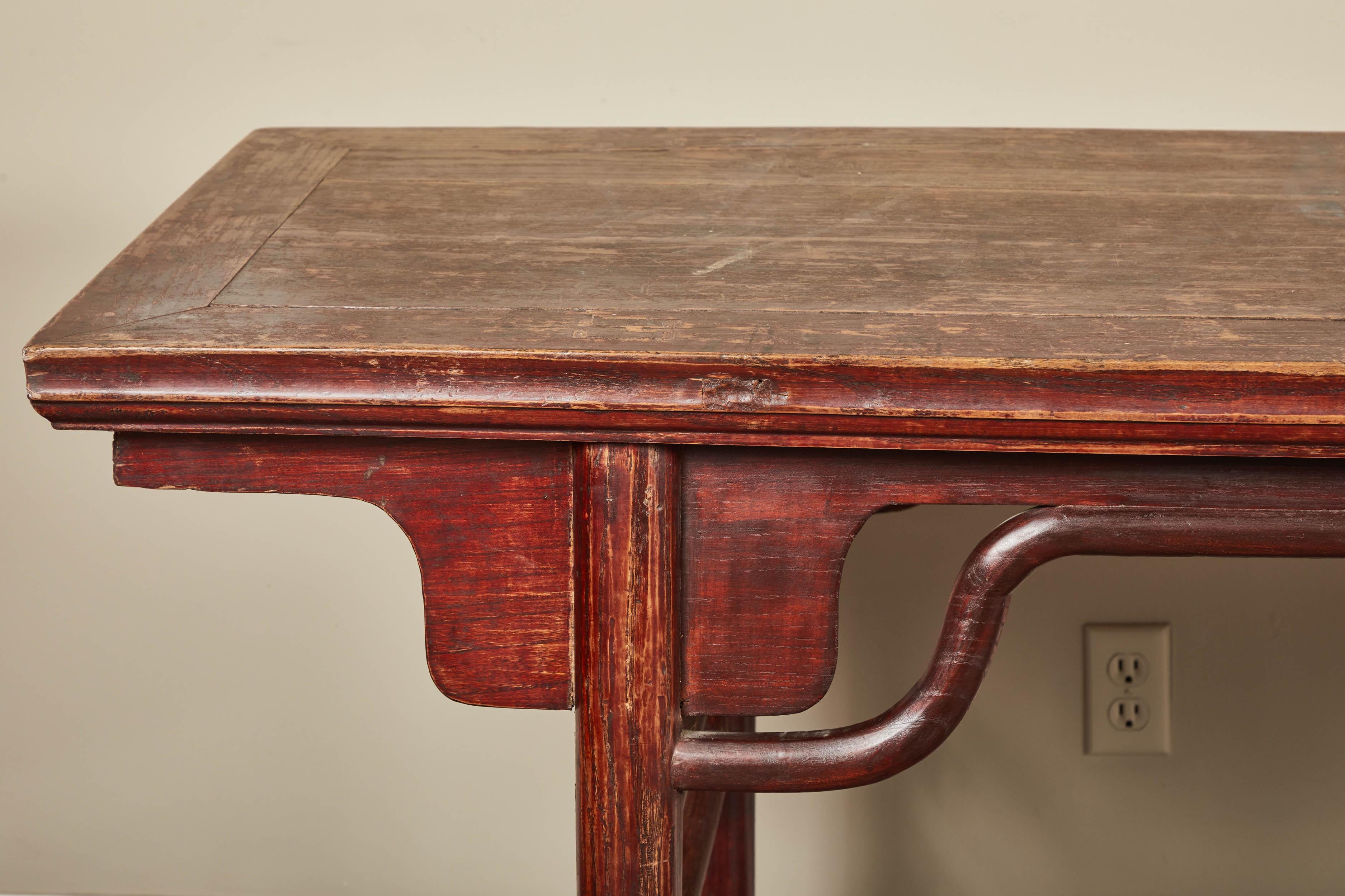 Extra Long 19th Century Chinese Altar Table For Sale 6