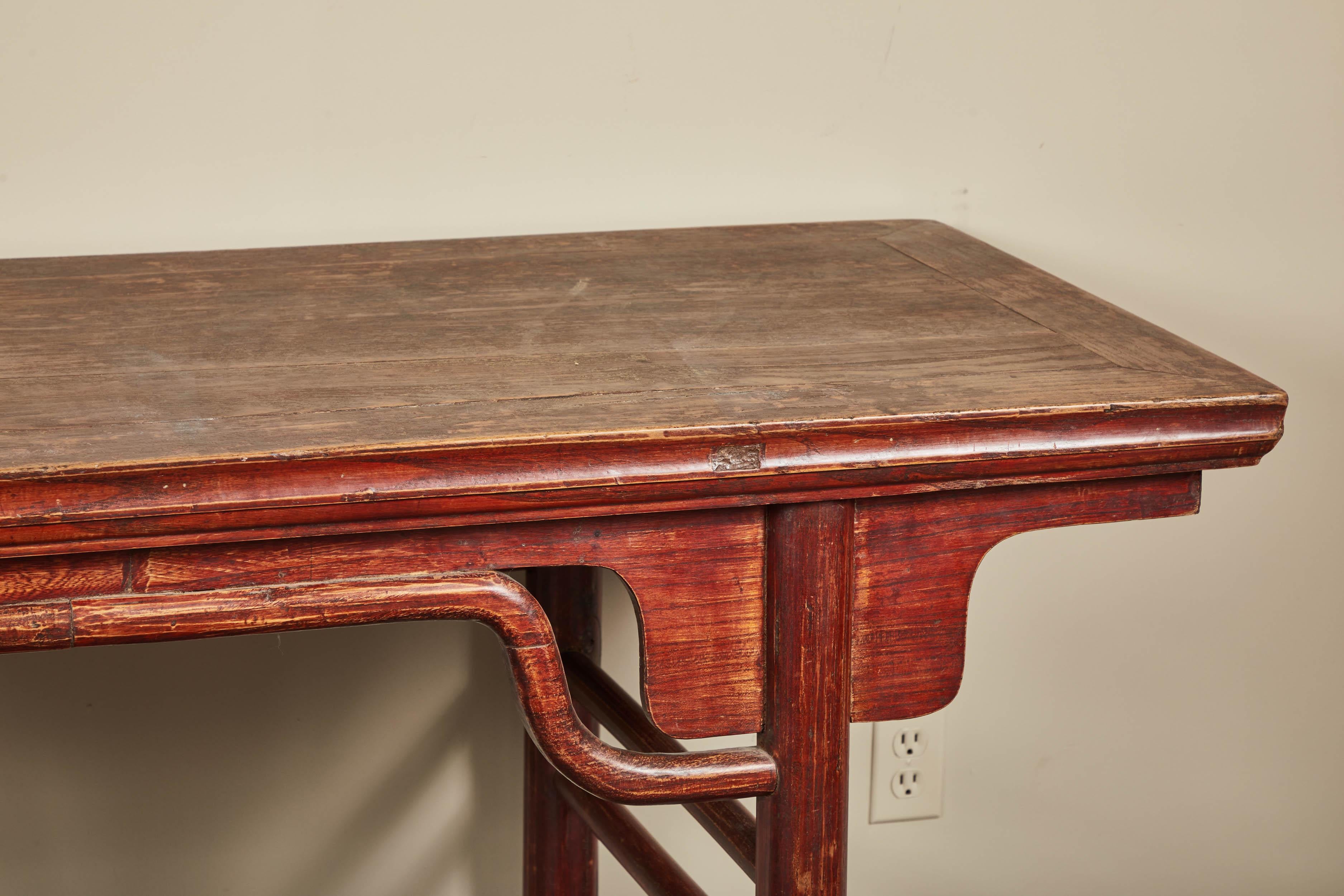 Extra Long 19th Century Chinese Altar Table For Sale 1