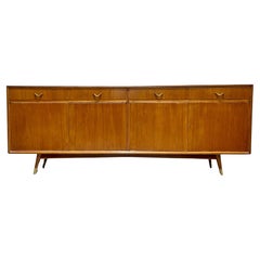 Vintage Extra Long CLASSIC Mid Century MODERN French CREDENZA / media stand, c. 1960s