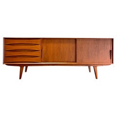 Extra LONG + Handsome Mid Century Modern styled Teak CREDENZA / Sideboard 