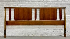 Extra Long Mid Century MODERN KING HEADBOARD / Bed Frame, c. 1960's