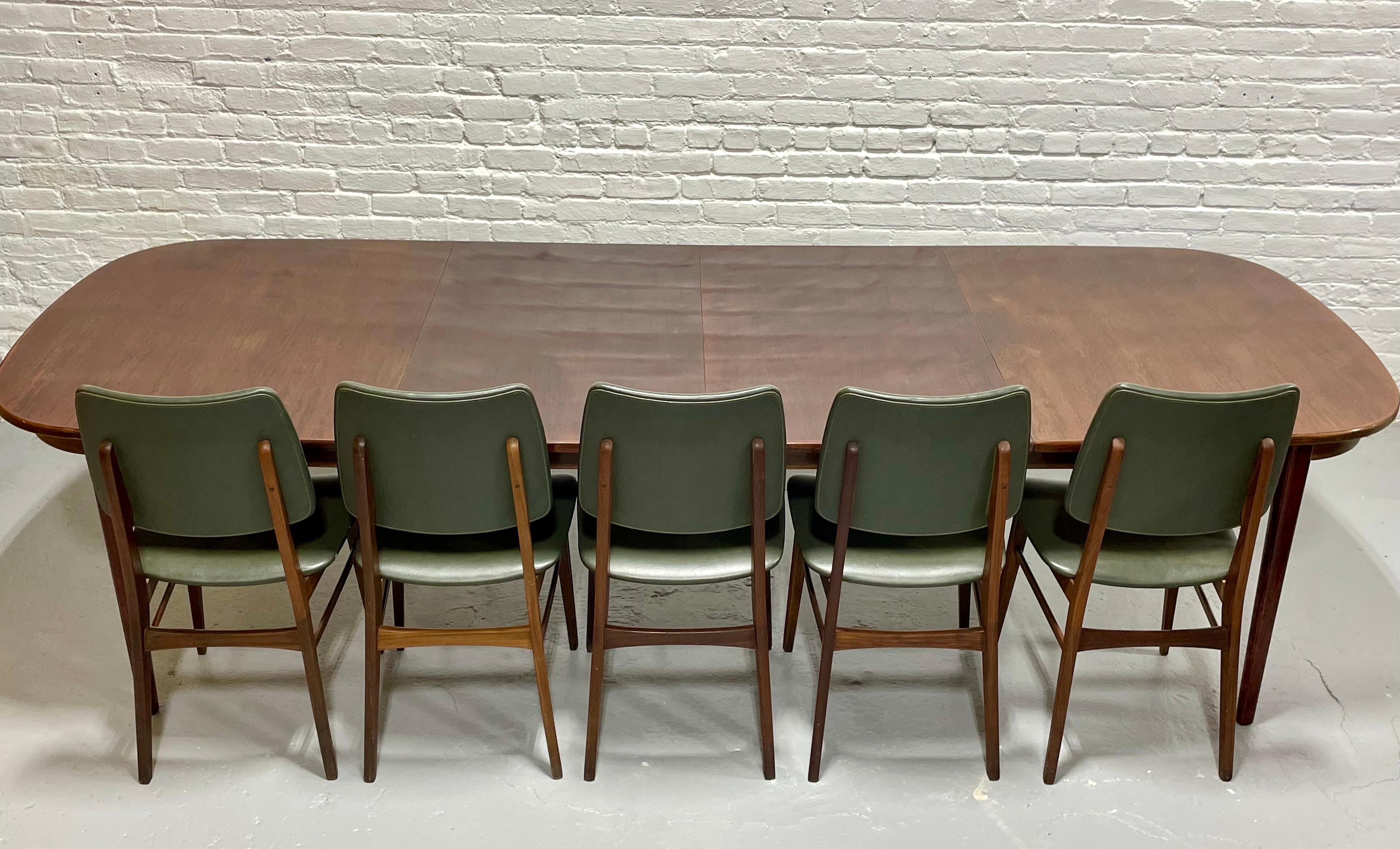 Extra LONG Mid Century Modern ROSEWOOD DINING Table, c. 1960�’s 8