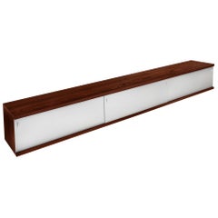 Buffet extra long en palissandre:: moderne du milieu du siècle:: de Horst Brüning