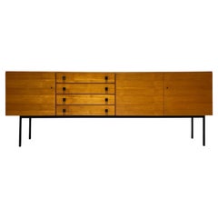 Extra Long Mid Century MODERN Teak CREDENZA / Sideboard, c. 1960s