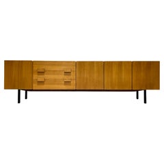 EXTRA LONG Mid Century Modern Teak CREDENZA / Sideboard, ca. 1960er Jahre