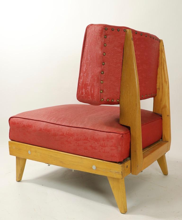 Extra langes Mid-Century-Sessel  Modulares 6-Sitz-Sofa im Angebot 3
