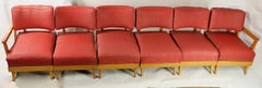 Extra Long Mid Century  Modular 6-Seat Sofa