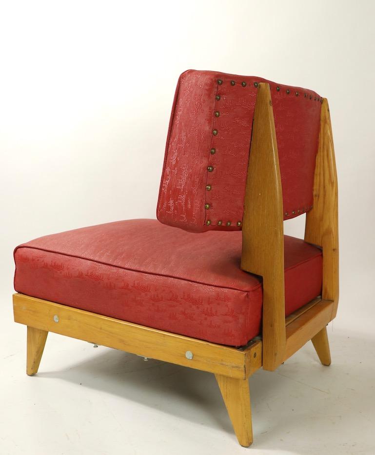 Extra langes Mid-Century-Sessel  Modulares 6-Sitz-Sofa im Angebot 2