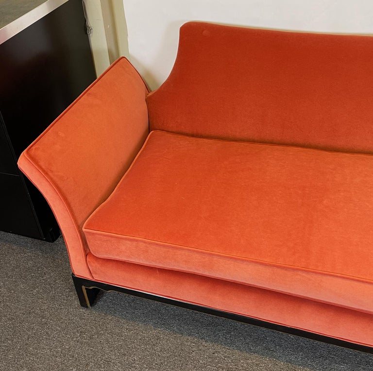 American Extra Long Mid-Century Sofa by Norman Fox MacGregor For Sale