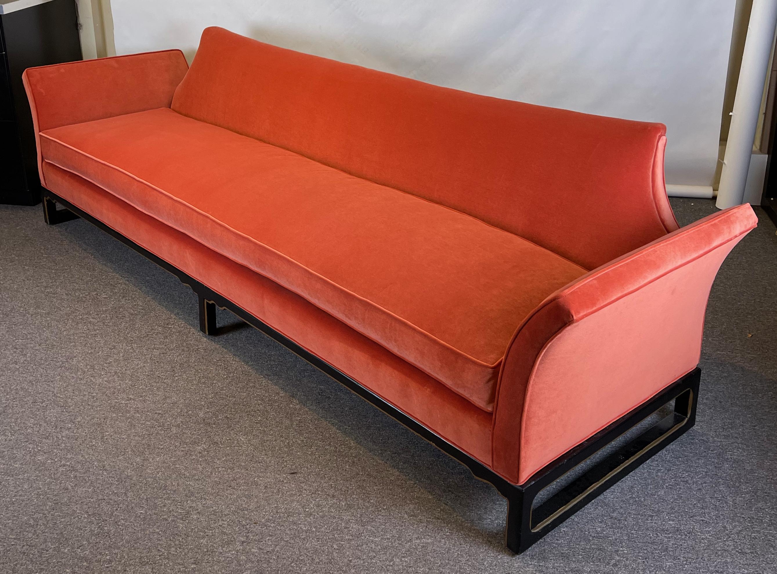 Hand-Crafted Extra Long Mid-Century Sofa by Norman Fox MacGregor For Sale