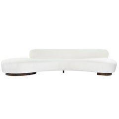 Extra-Long Serpentine Sofa by Vladimir Kagan