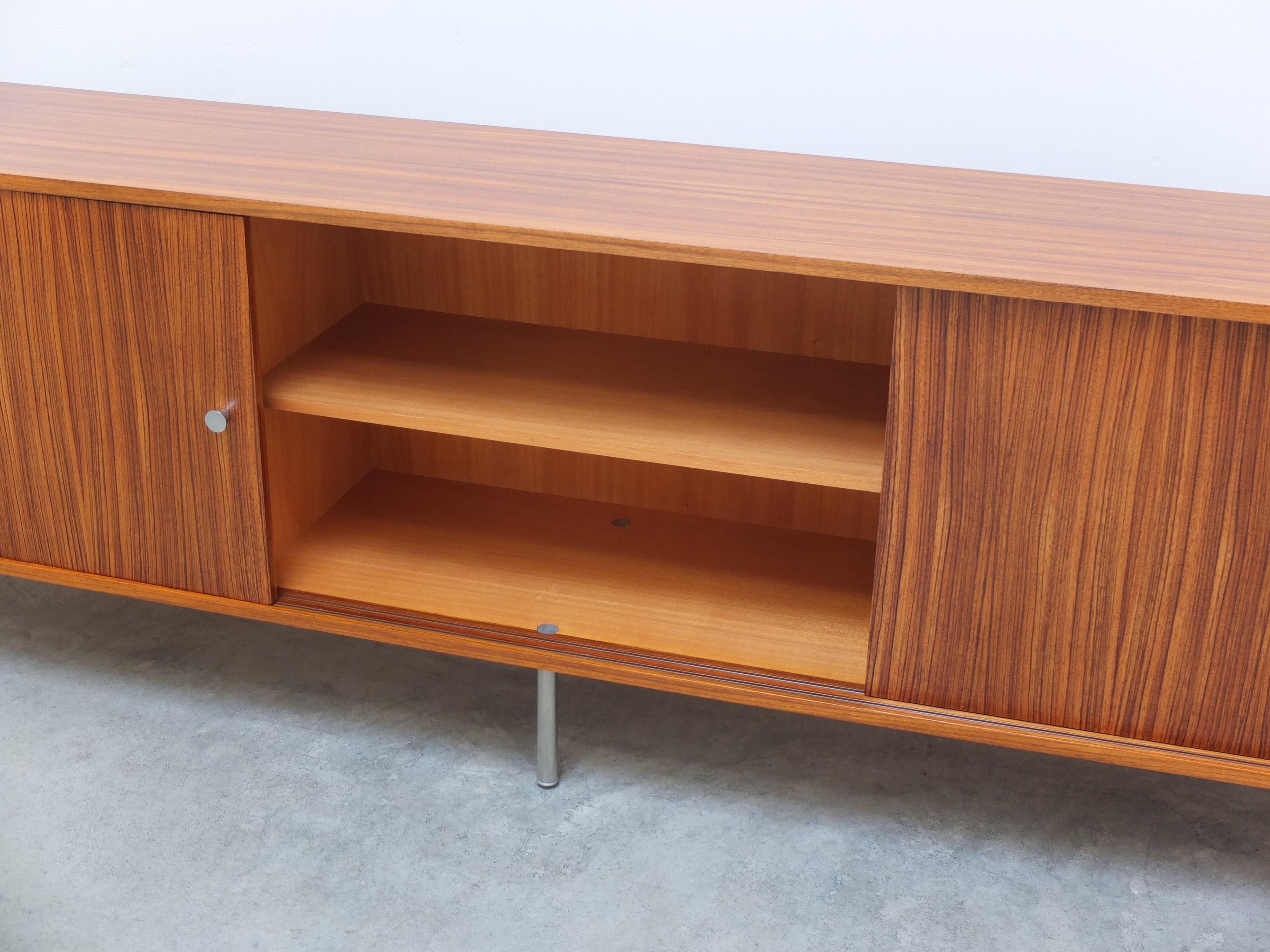 Extra Long Sideboard by Alfred Hendrickx for Belform, 1960s For Sale 1