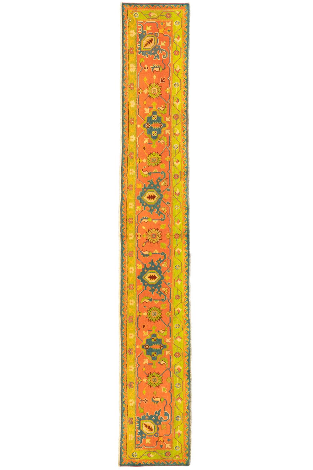 Tapis Ushak Long Runner en vente 2