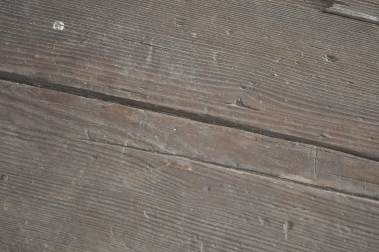 Extra Long Wood Bench at 1stDibs