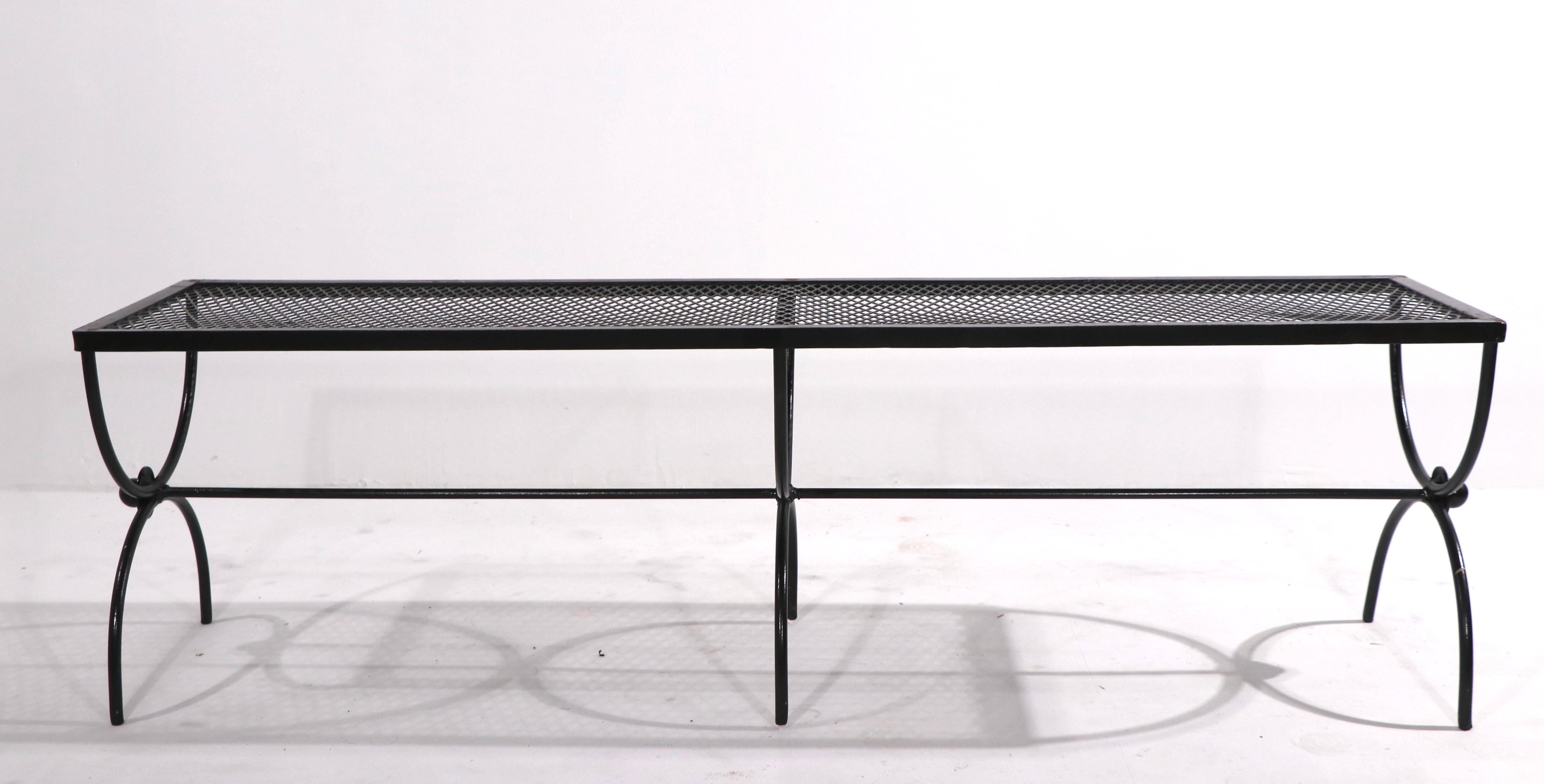 extra long garden bench