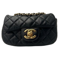 Extra Mini Black Chanel Flap Bag