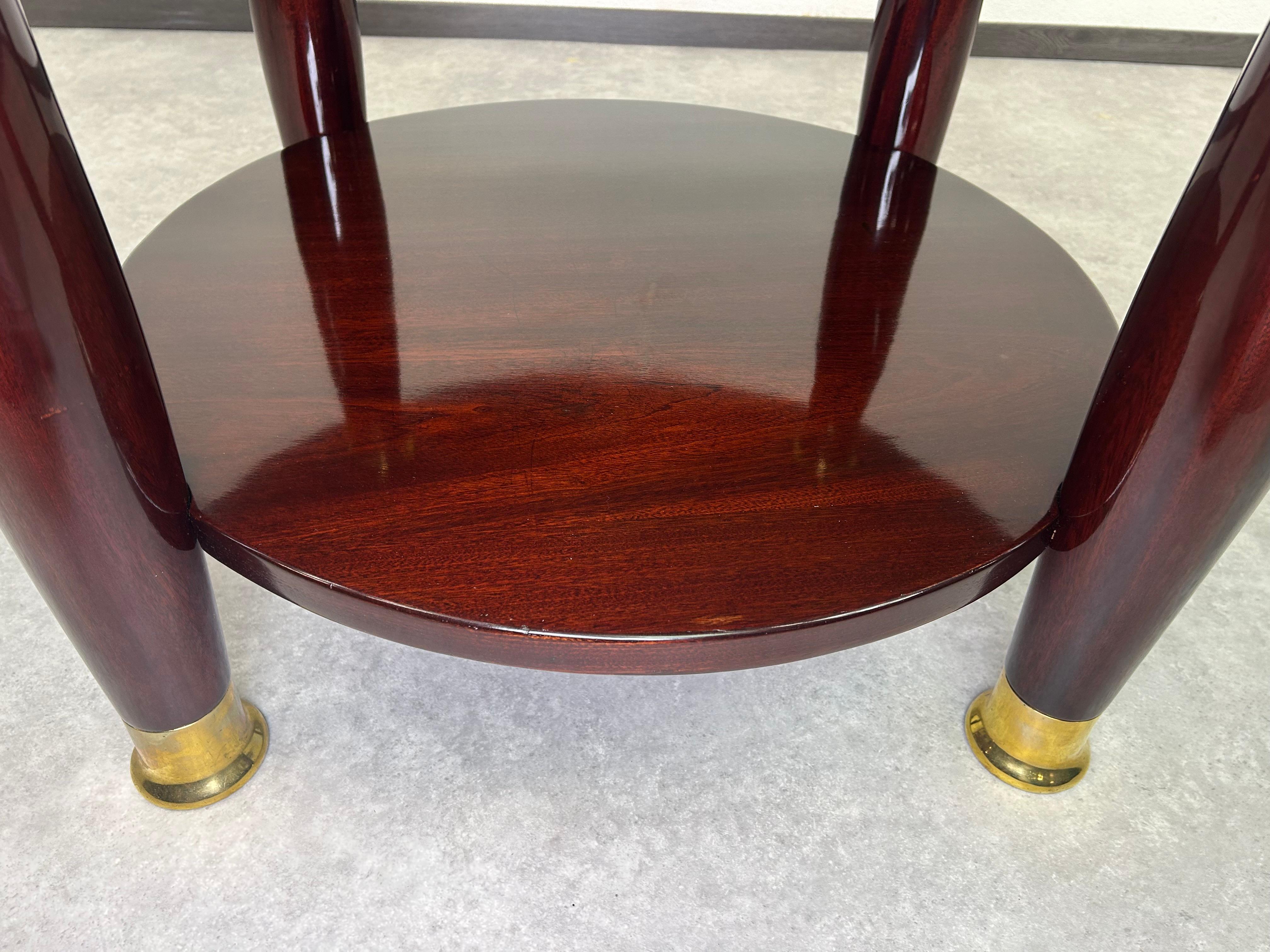 Mesa baja extra rara de Adolf Loos para Fridrich Otto Schmidt Austríaco en venta