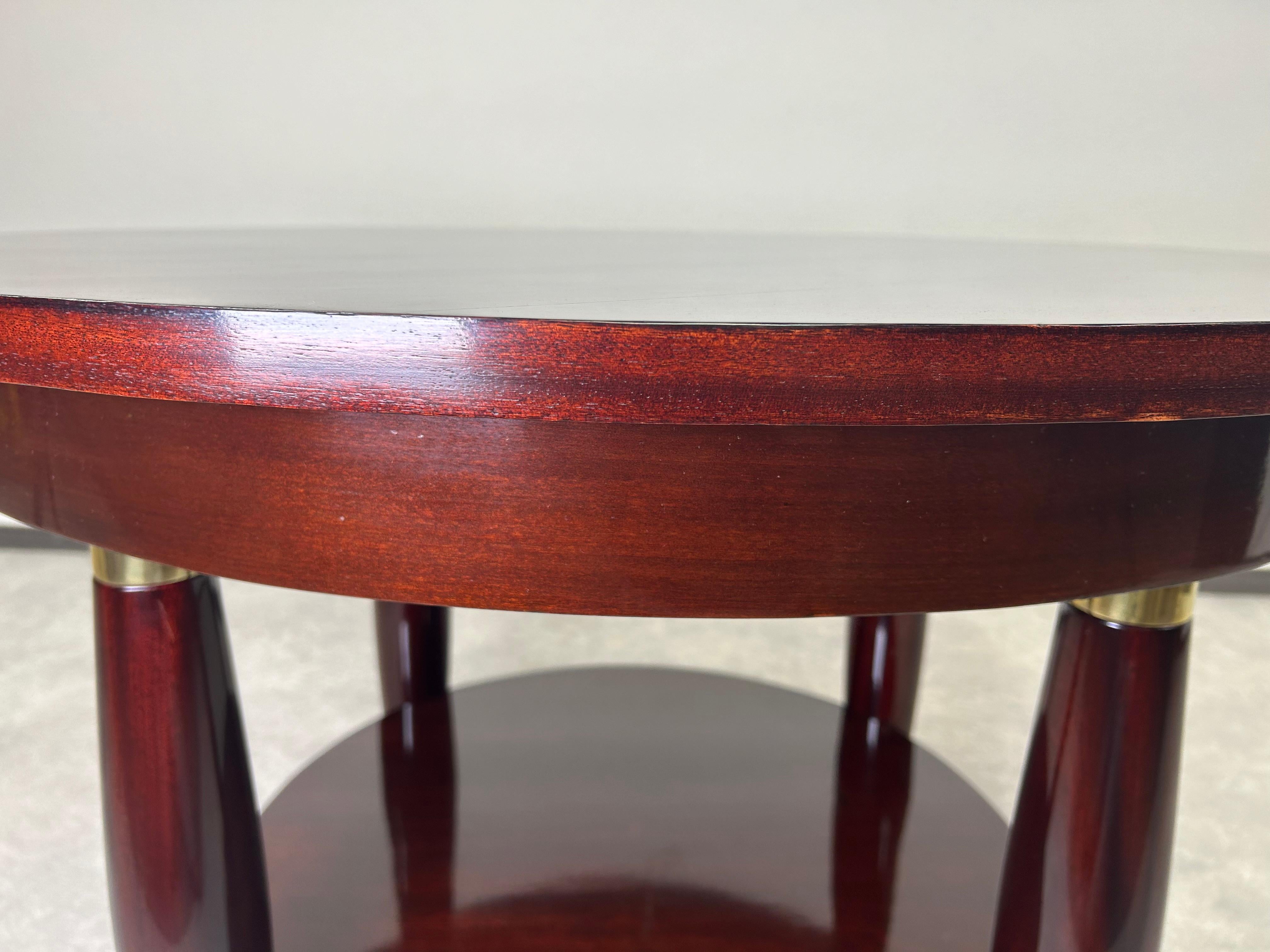 Mesa baja extra rara de Adolf Loos para Fridrich Otto Schmidt principios del siglo XX en venta