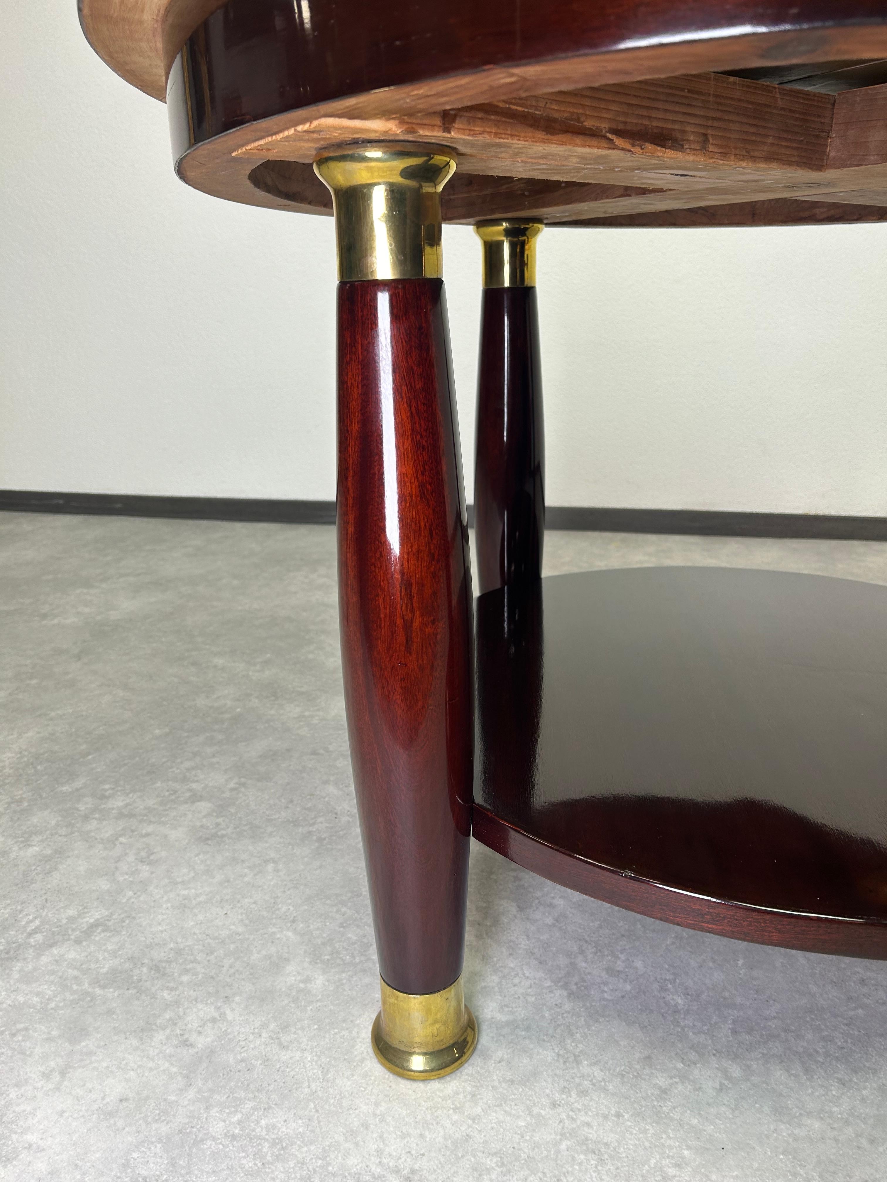 Mesa baja extra rara de Adolf Loos para Fridrich Otto Schmidt en venta 1