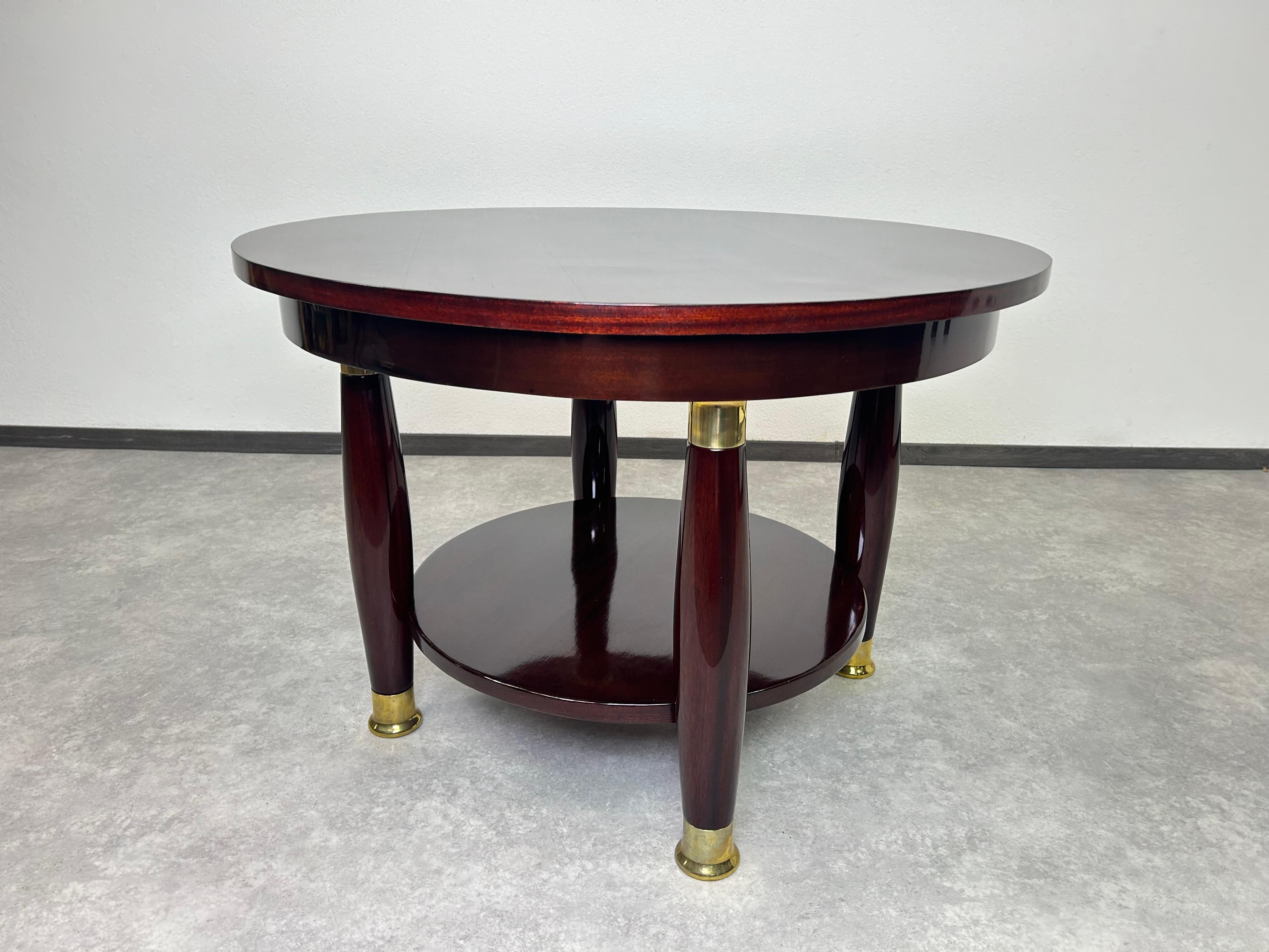 Mesa baja extra rara de Adolf Loos para Fridrich Otto Schmidt en venta 2