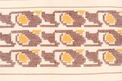 Mid-Century Modern Hand-Woven Merino Wool Pillow Cover, 20''x20''