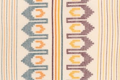 Mid Century Hand Woven Merino Wool Pillow Cover 20''x20''