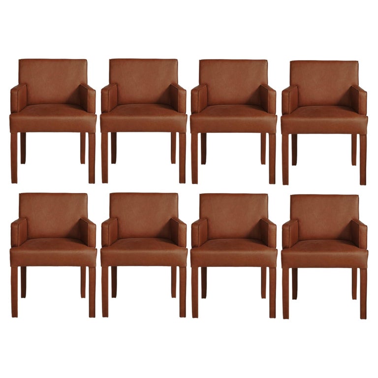 Extra Wide Dining Chairs Set Of 8 Faux, How To Recover Faux Leather Dining Chairs