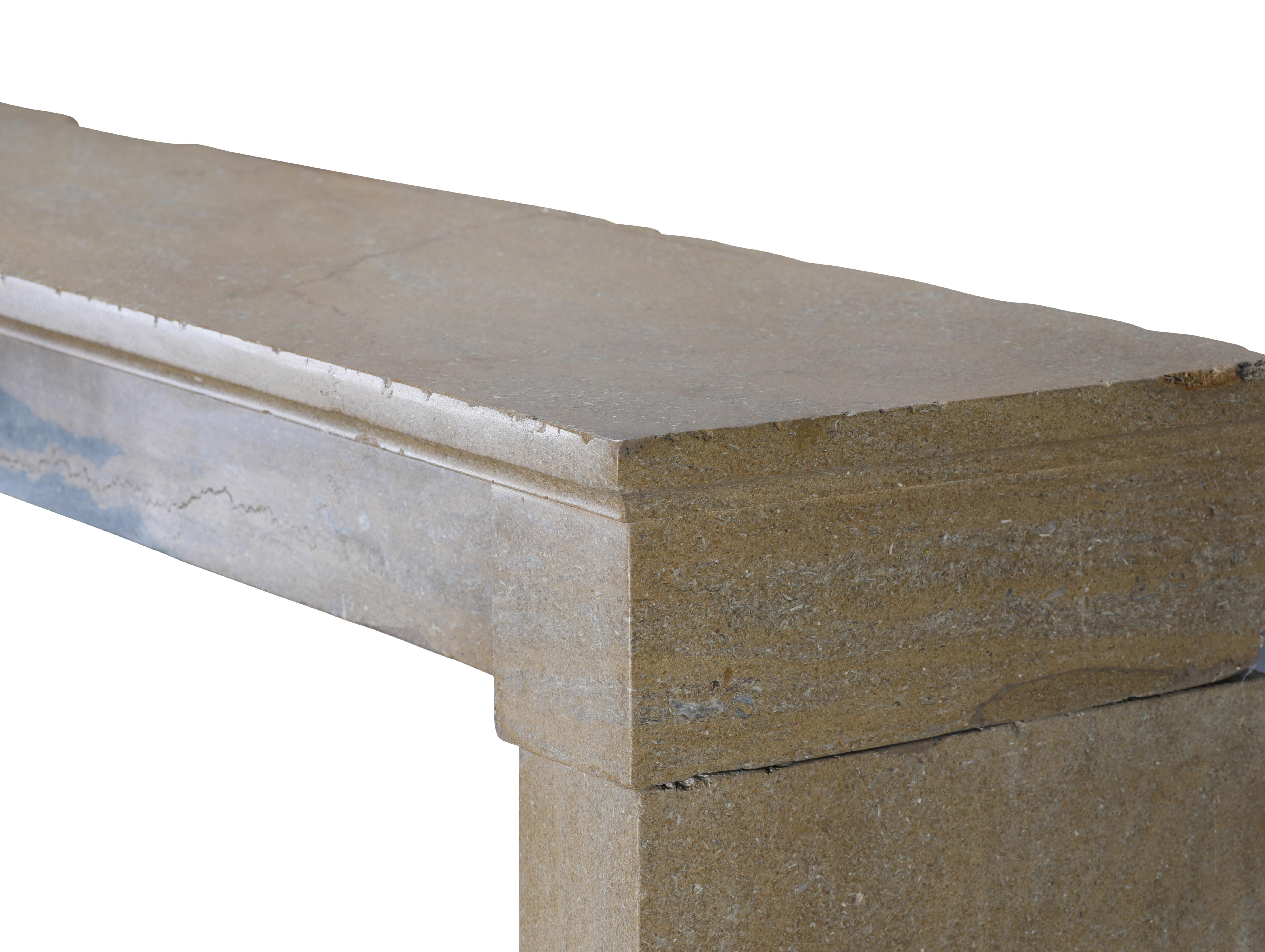 Repisa de chimenea extra ancha Diseño minimalista francés del siglo XIX de Louis Philip en venta 4