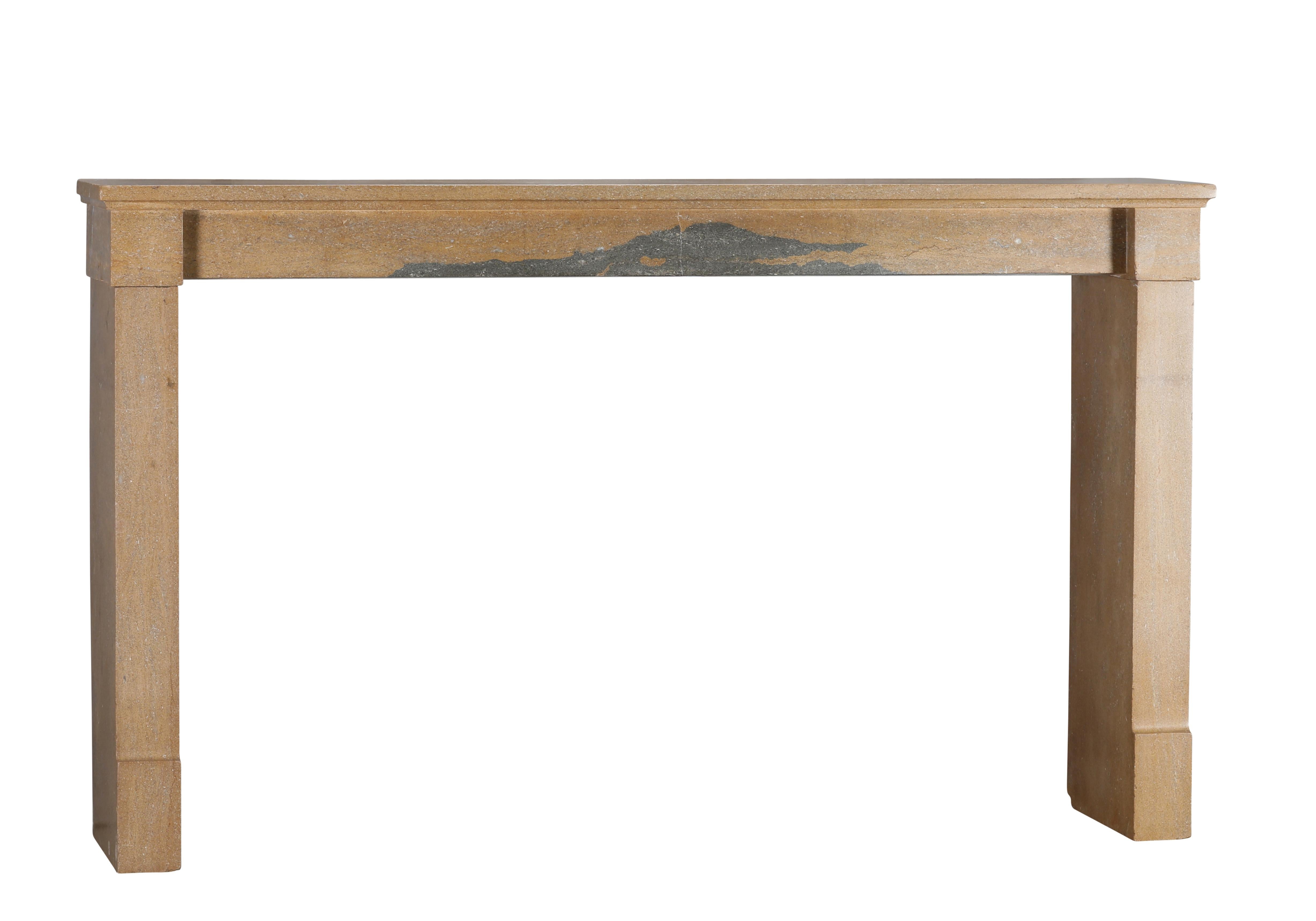 Repisa de chimenea extra ancha Diseño minimalista francés del siglo XIX de Louis Philip en venta 7
