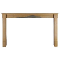 Extra Wide Fireplace Mantel 19th-century French Minimalist Louis Philip Design