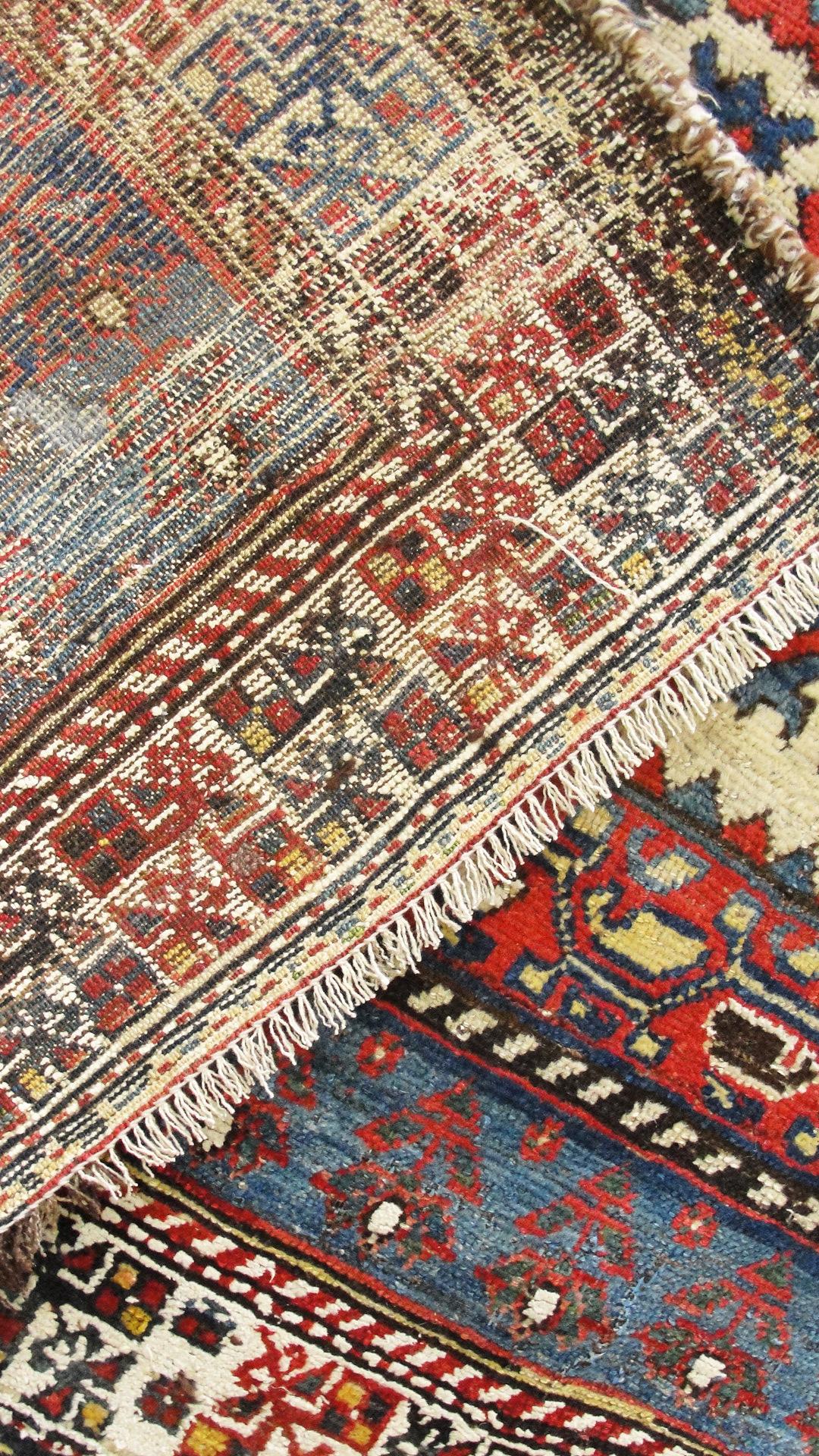 Tribal  Antique Persian Bakhtiari Rug For Sale