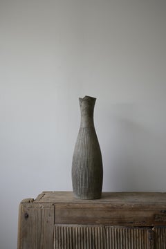 Extraordinaire Swedish Floor Vase "Palma" by Hjördis Oldfors, circa 1950
